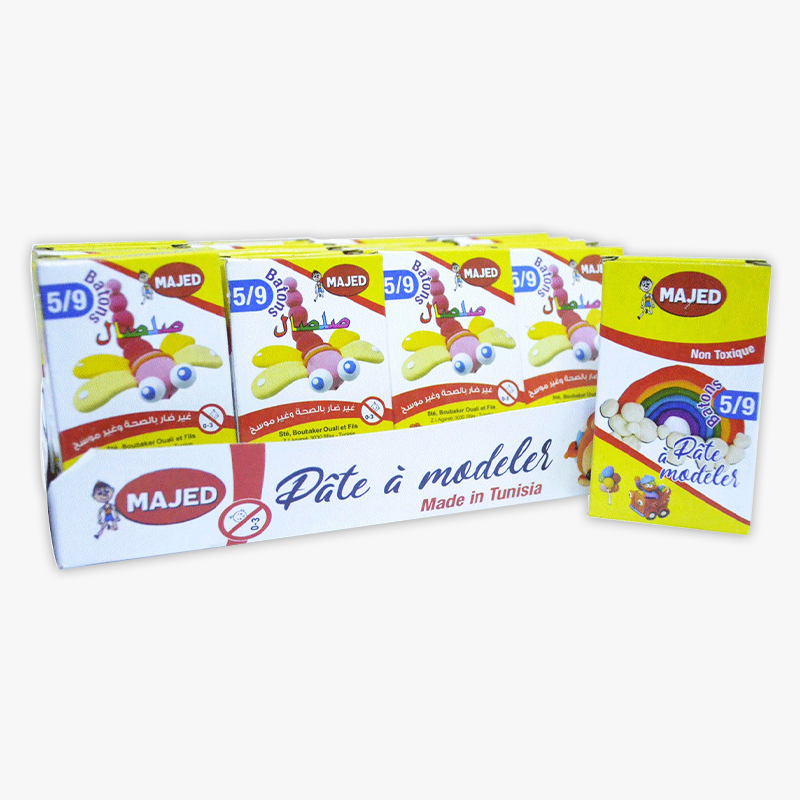 pate à modeler majed ouali fourniture scolaire tunisie